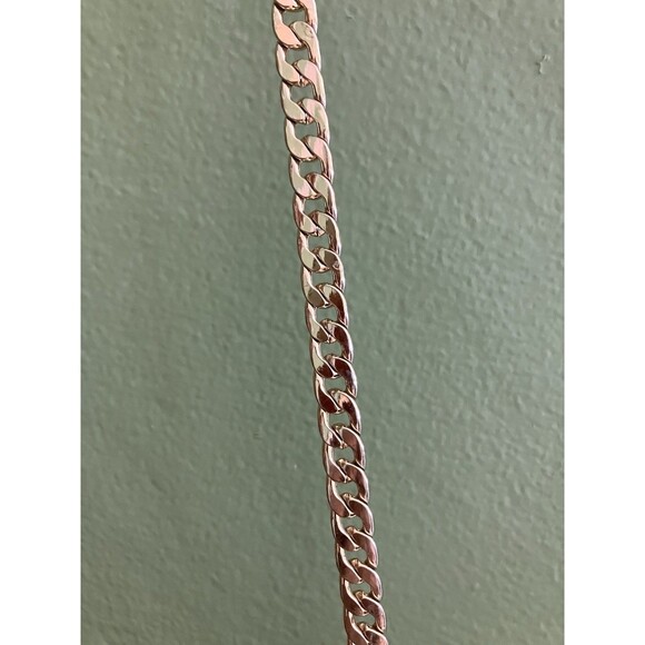 H&M Burgundy Fringe Faux Leather Purse Gold Chain Strap Crossbody - Picture 3 of 6